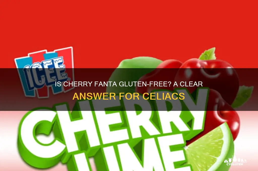 is cherry fanta gluten free