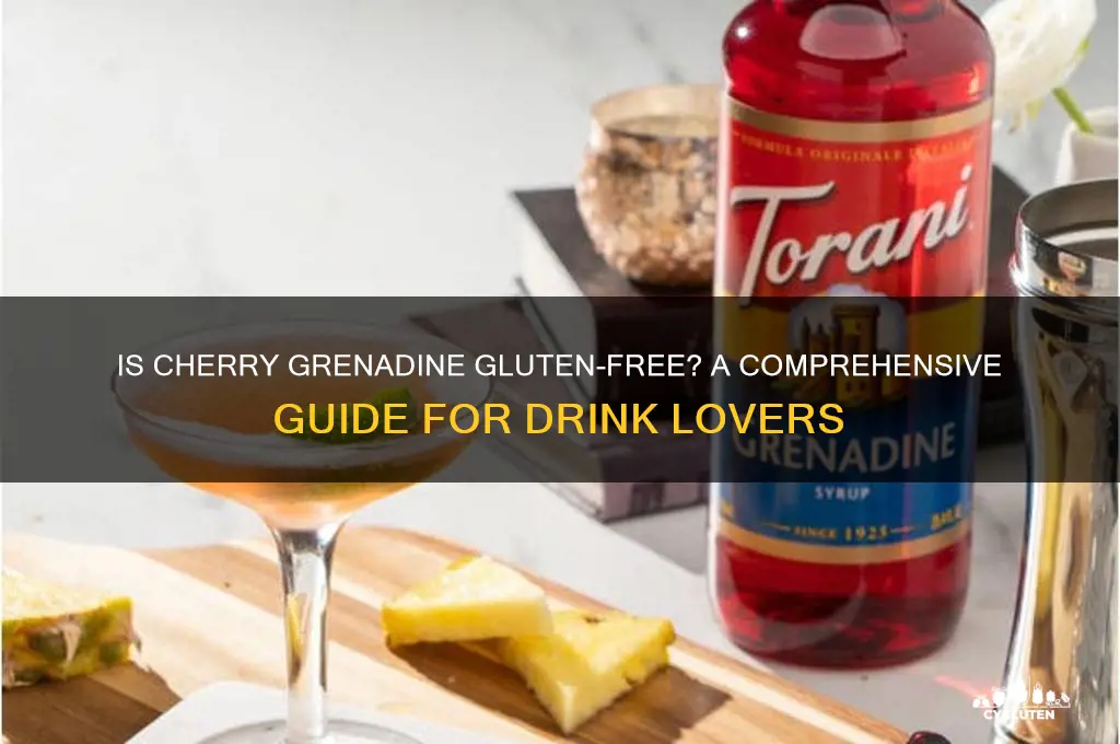 is cherry grenadine gluten free