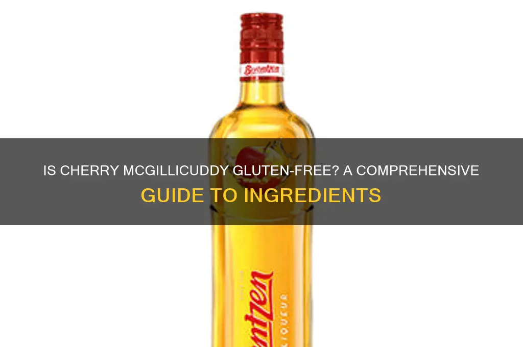 is cherry mcgillicuddy gluten free