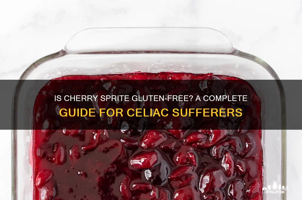 is cherry sprite gluten free