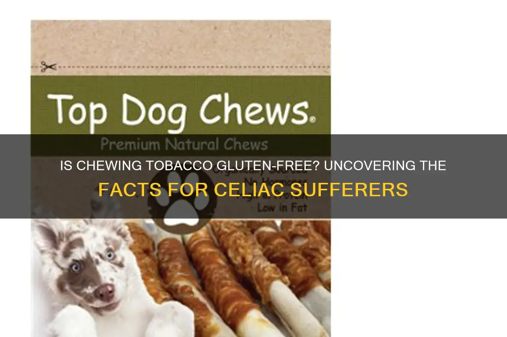 is chewing tobacco gluten free
