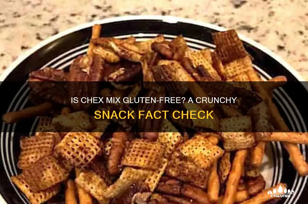 is chex mix gluten-free