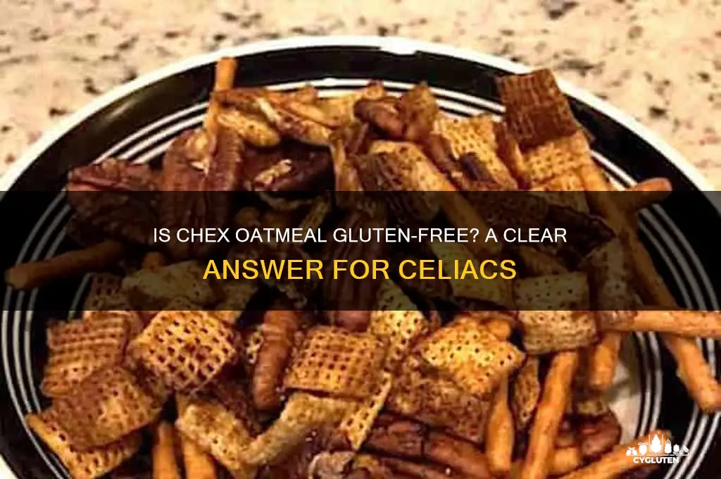 is chex oatmeal gluten free