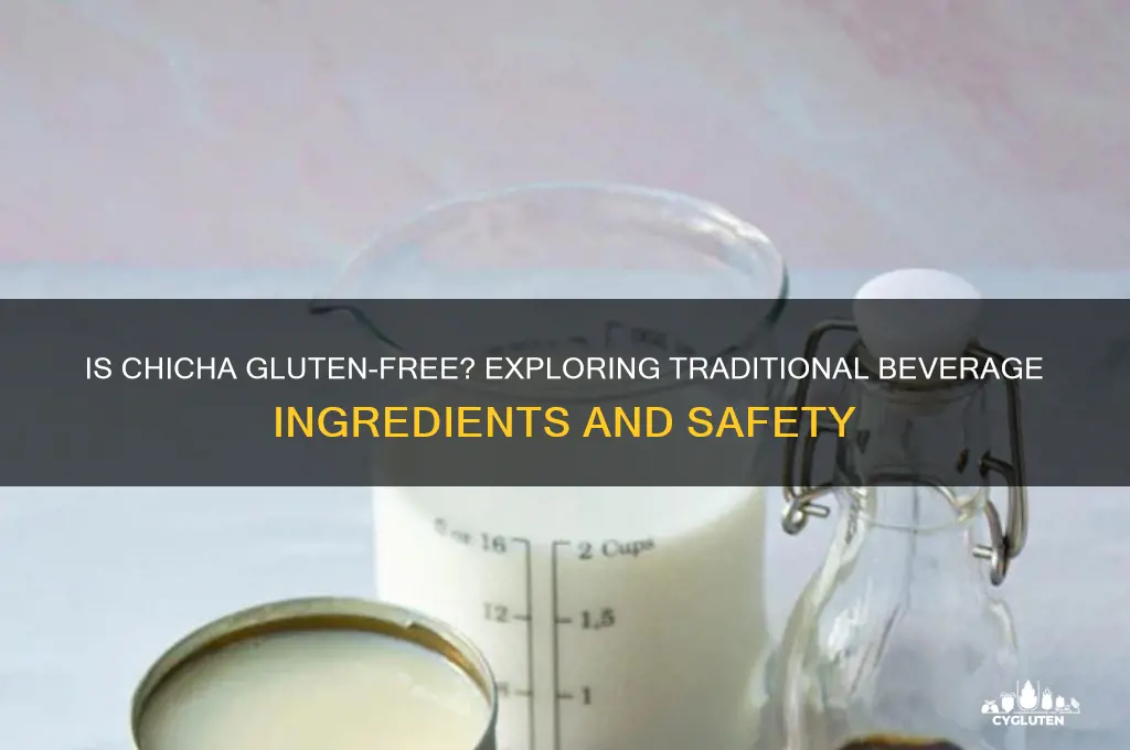 is chicha gluten free