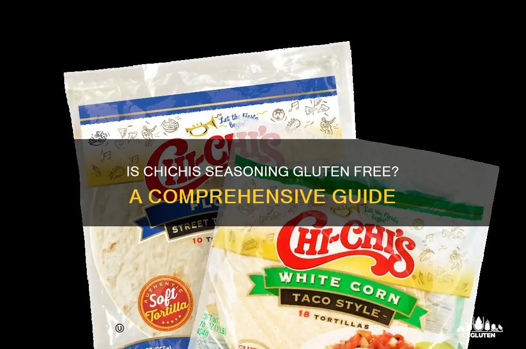 is chichis seasoning gluten free