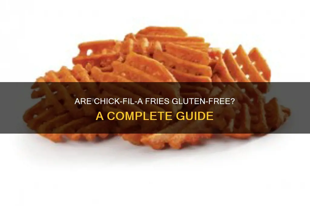 is chickfila fries gluten free