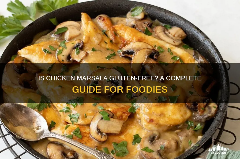 is chickne marsala gluten free