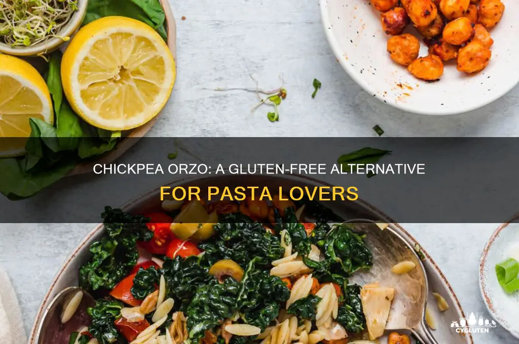 is chickpea orzo gluten free