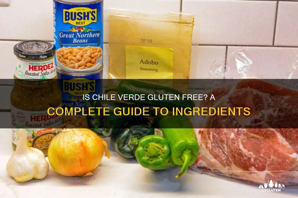 is chile verde gluten free