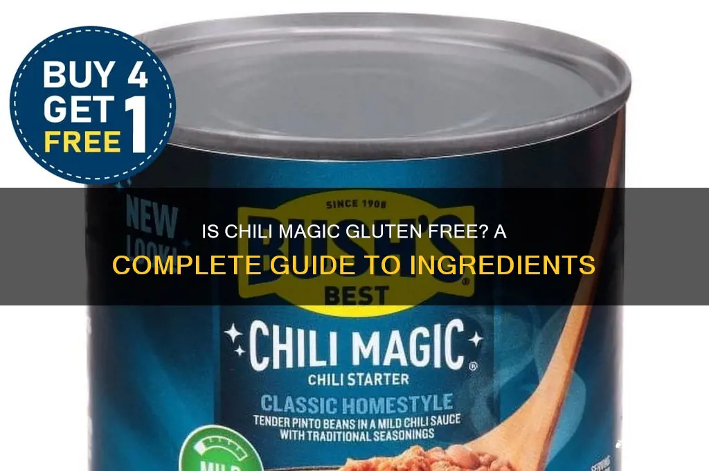 is chili magic gluten free