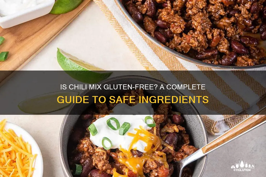 is chili mix gluten free