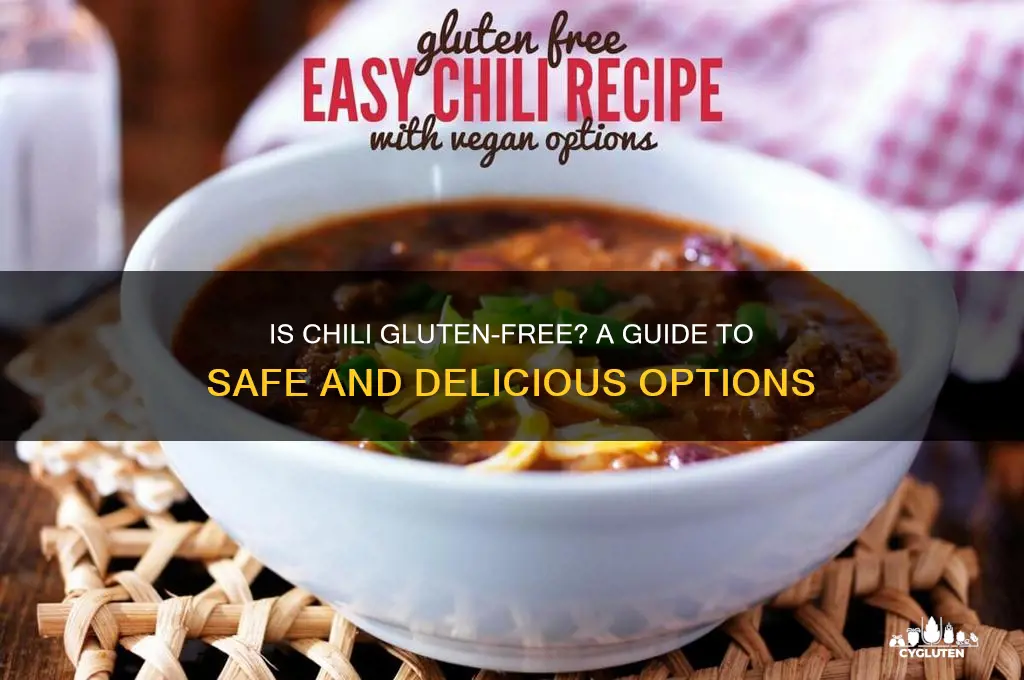 is chili o gluten free