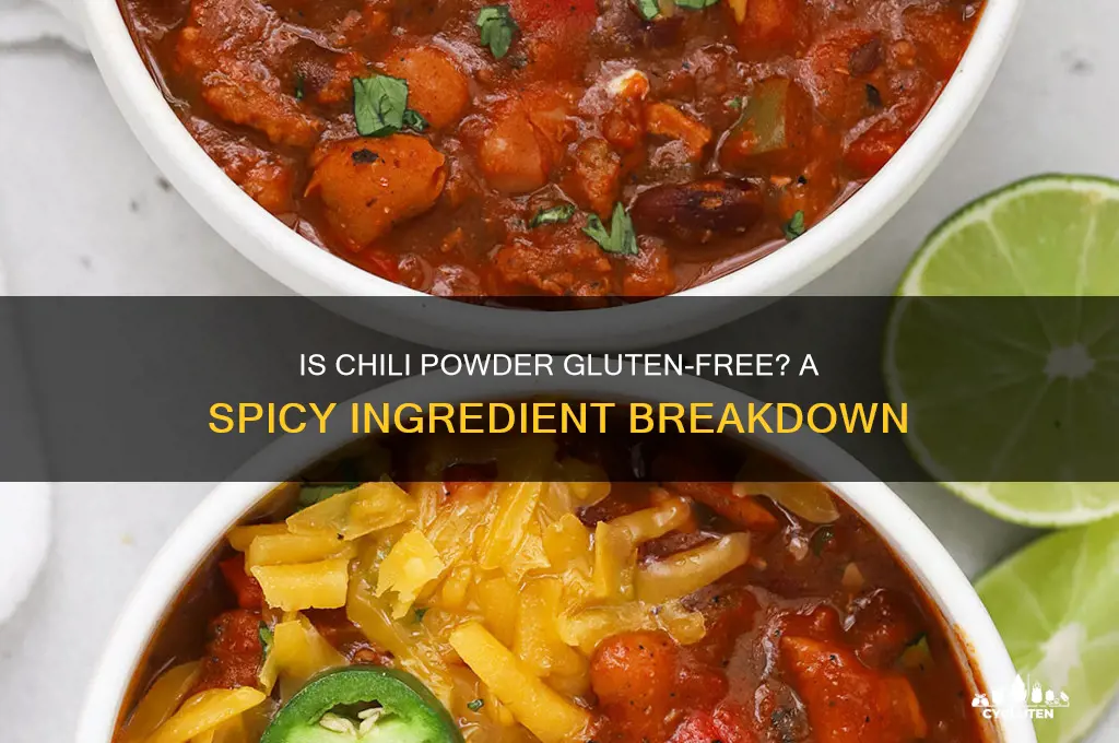 is chili power gluten free
