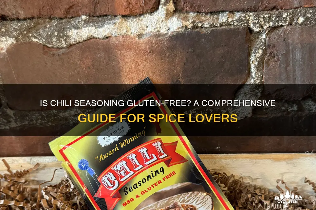 is chili seasoning gluten free