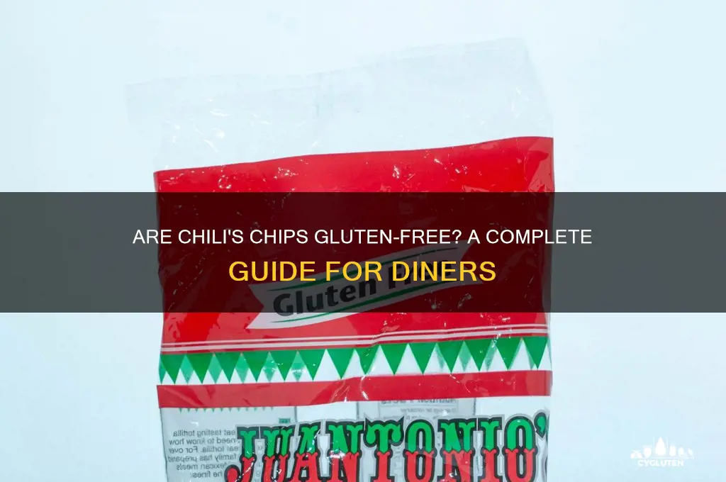 is chilis chips gluten free