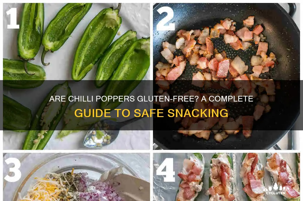 is chilli poppers gluten free