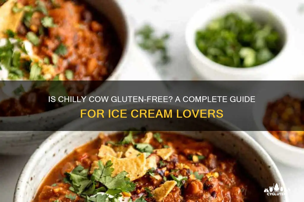 is chilly cow gluten free