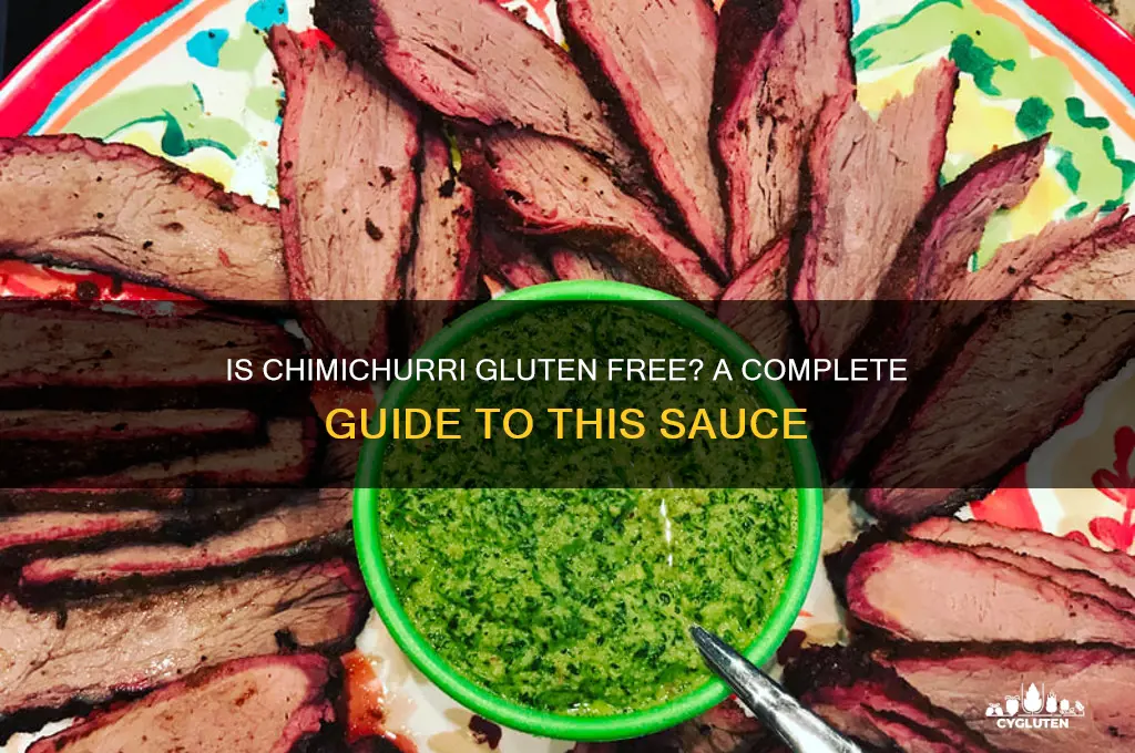 is chimichurri gluten free