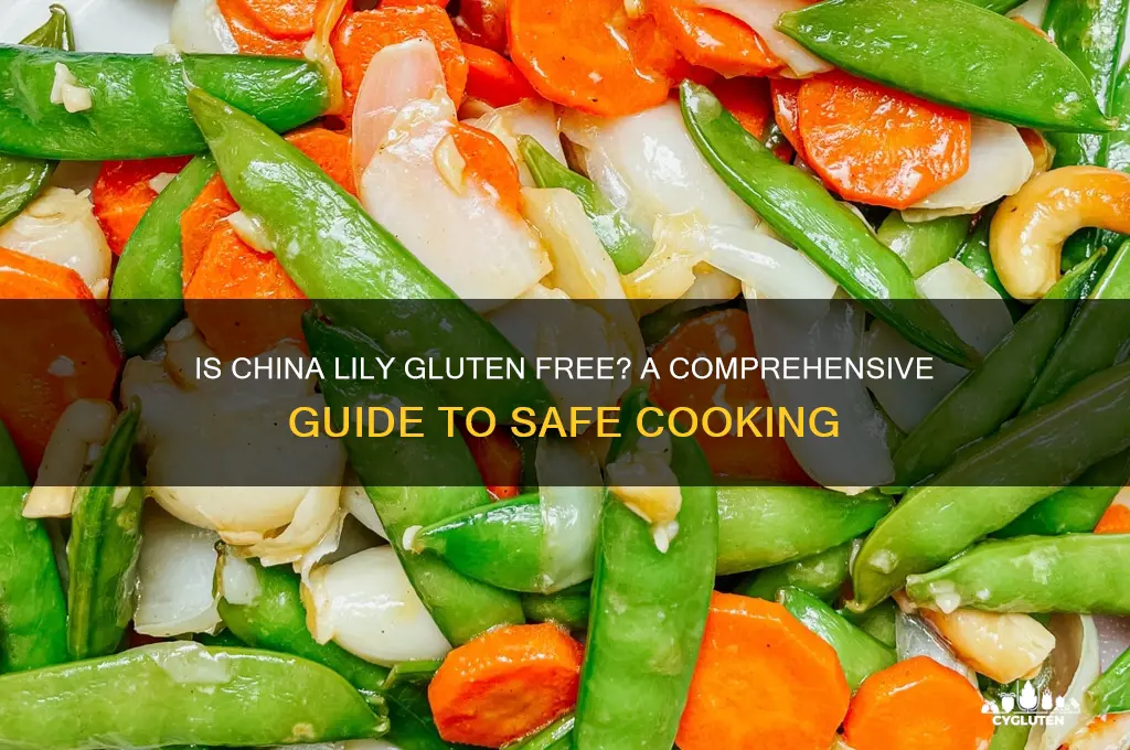is china lily gluten free