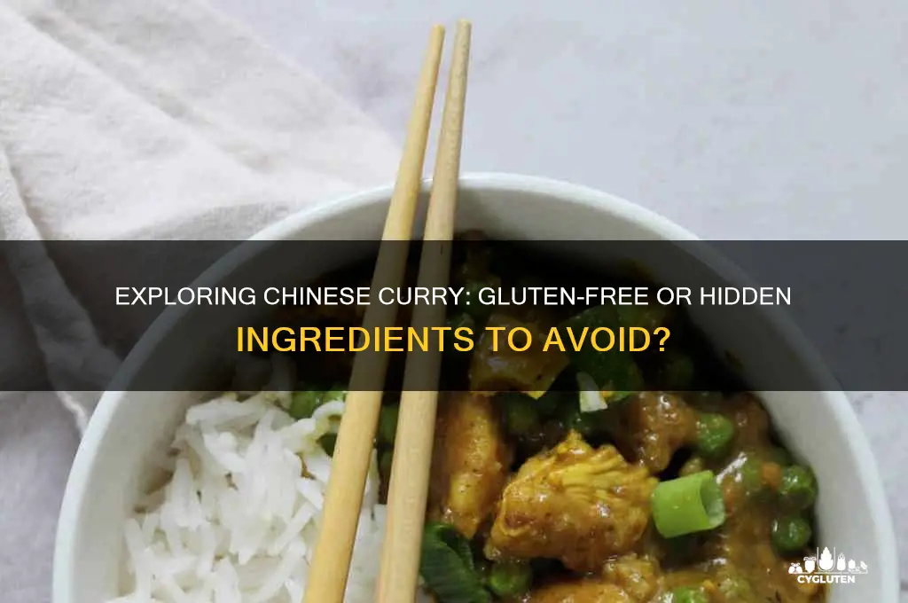 is chinese curry gluten free