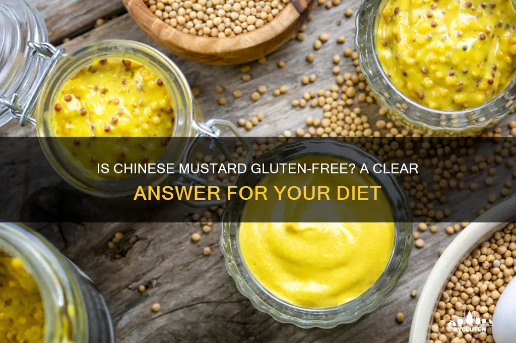is chinese mustard gluten free
