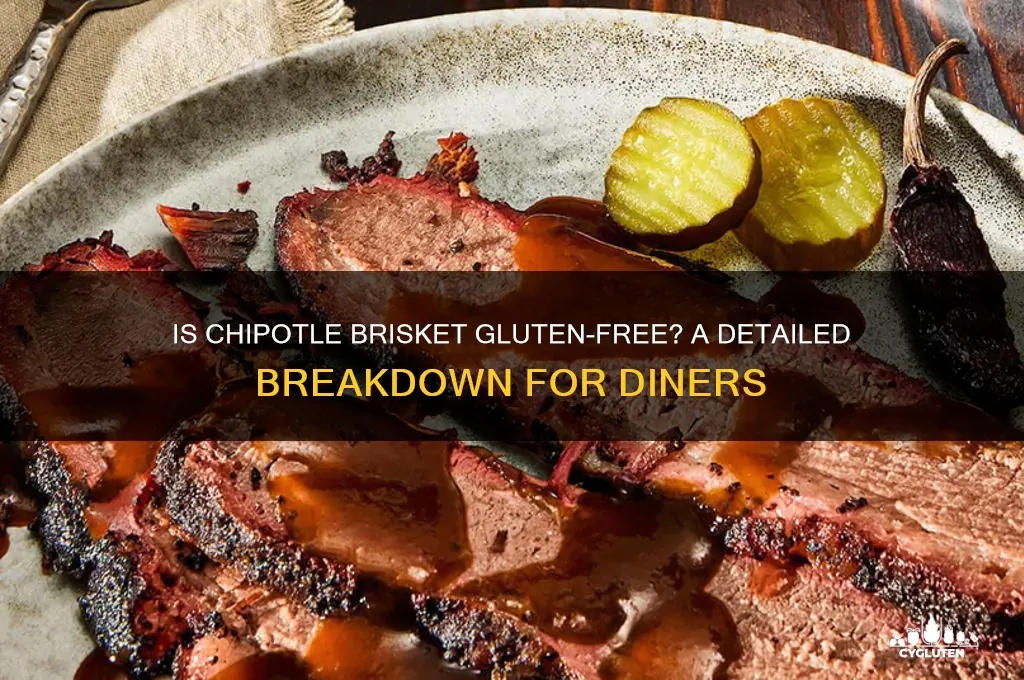 is chipotle brisket gluten free