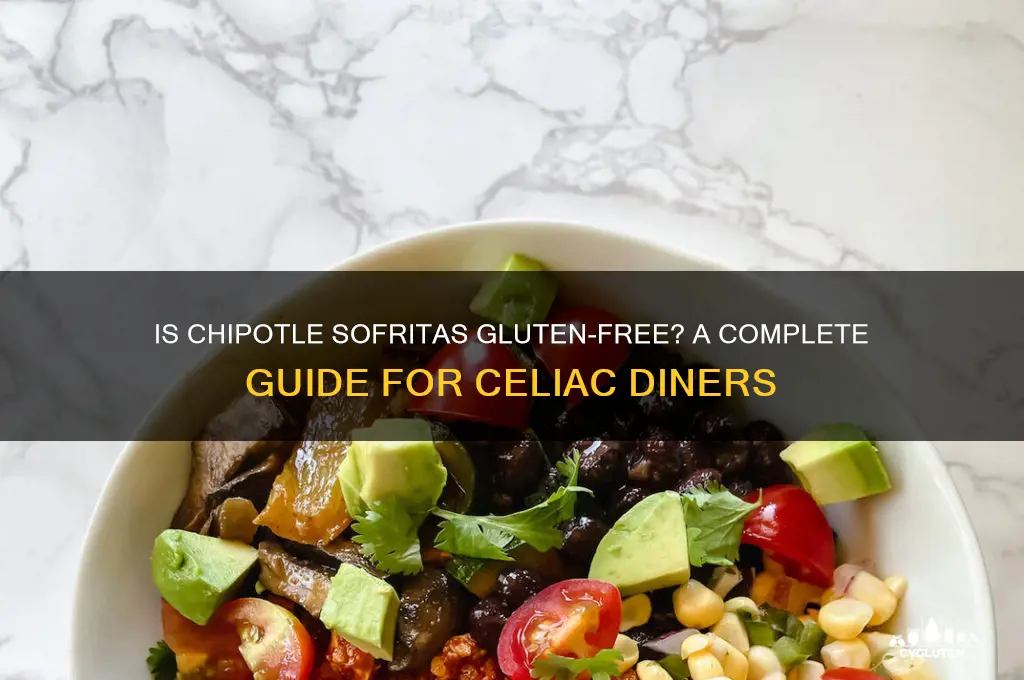 is chipotle sofritas gluten free
