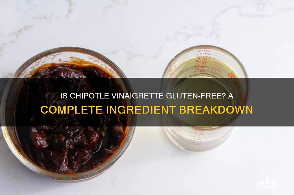 is chipotle vinaigrette gluten free