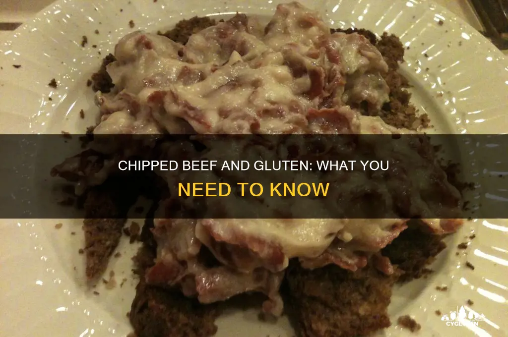 is chipped beef gluten free