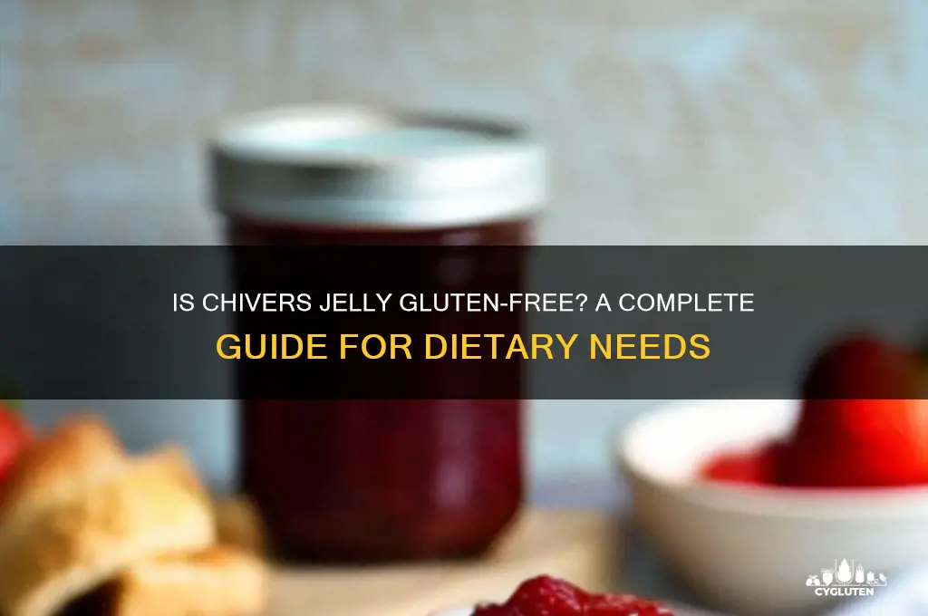 is chivers jelly gluten free
