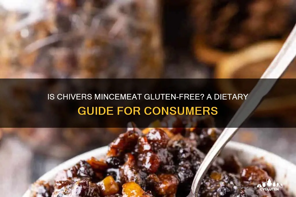 is chivers mincemeat gluten free