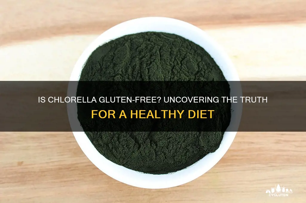 is chlorella gluten free