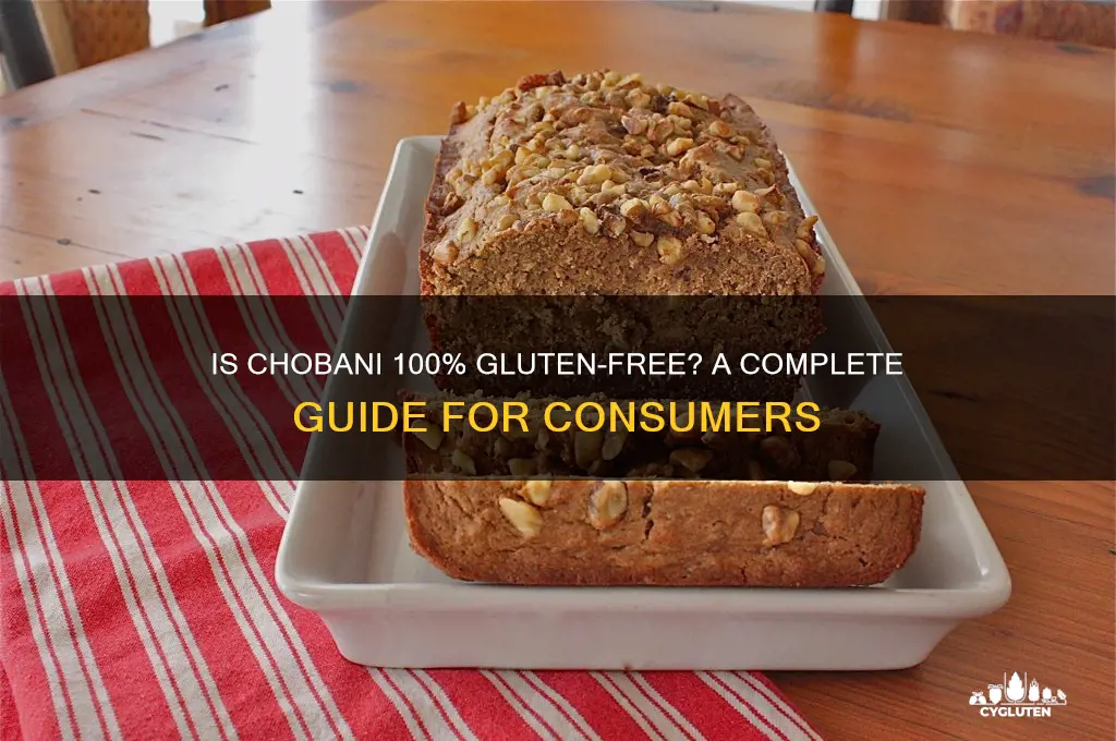 is chobani 100 gluten free