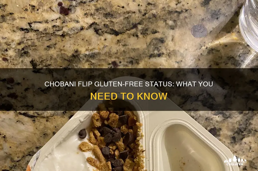 is chobani flip gluten free