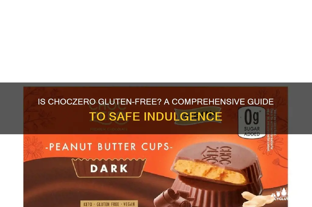 is choc zero gluten free