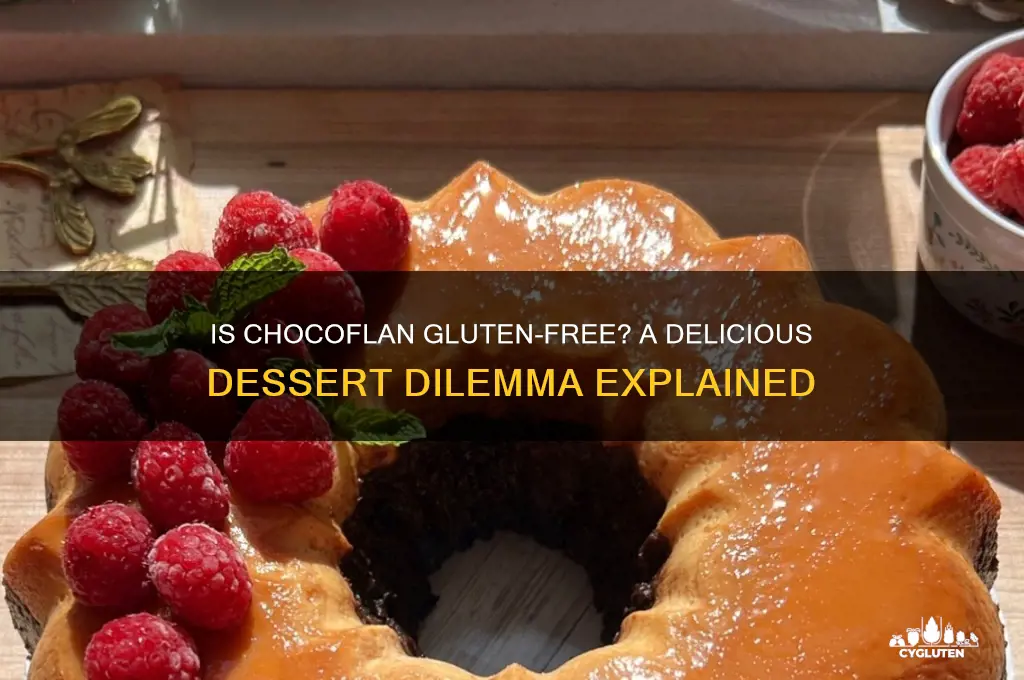 is chocoflan gluten free