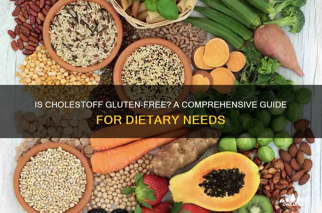 is cholestoff gluten free
