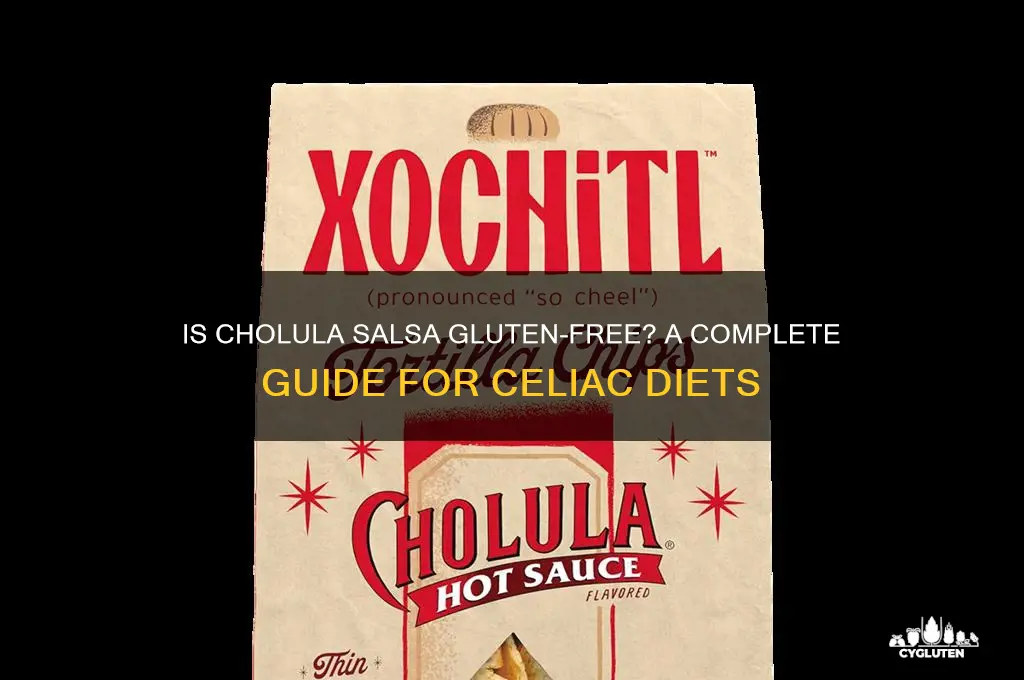 is cholula salsa gluten free