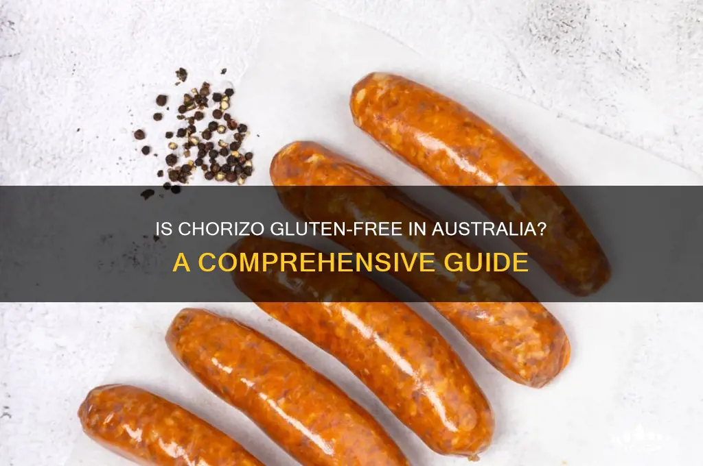 is chorizo gluten free australia