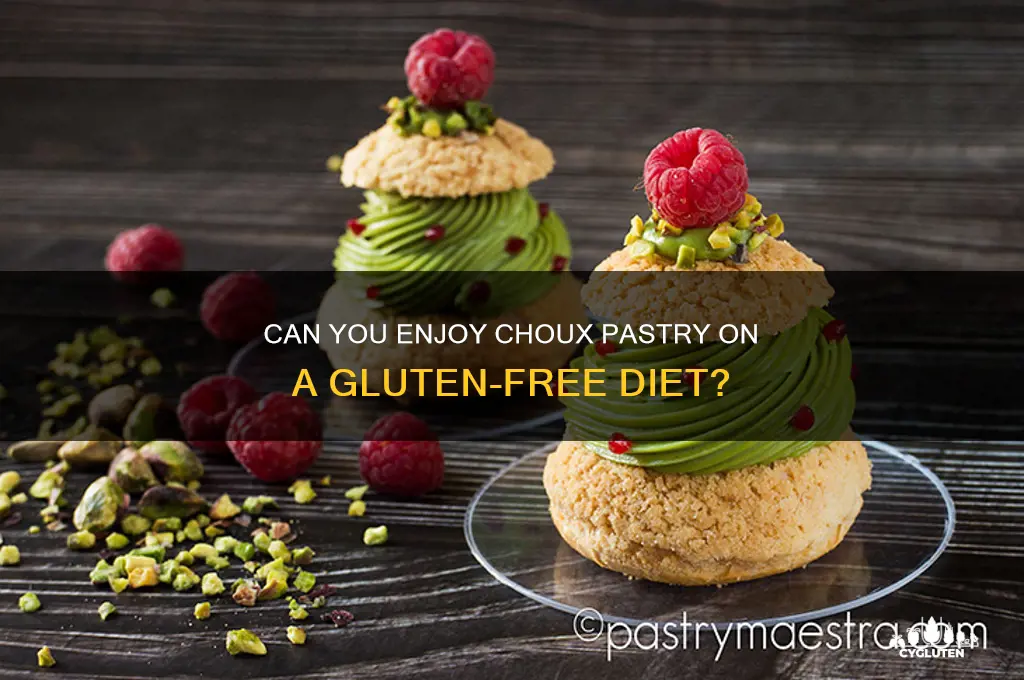 is choux pastry gluten free