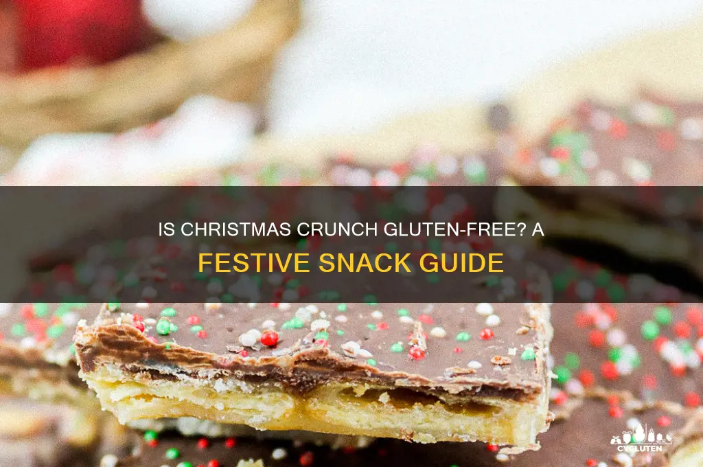 is christmas crunch gluten free