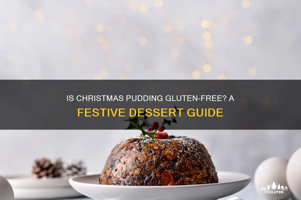 is christmas pudding gluten free