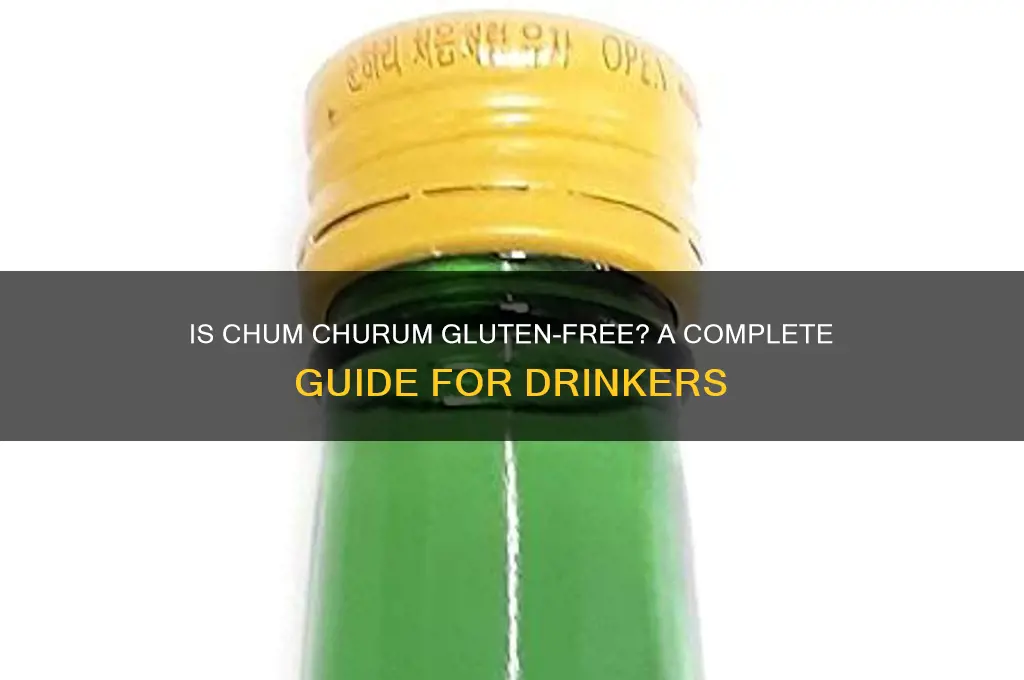 is chum churum gluten free