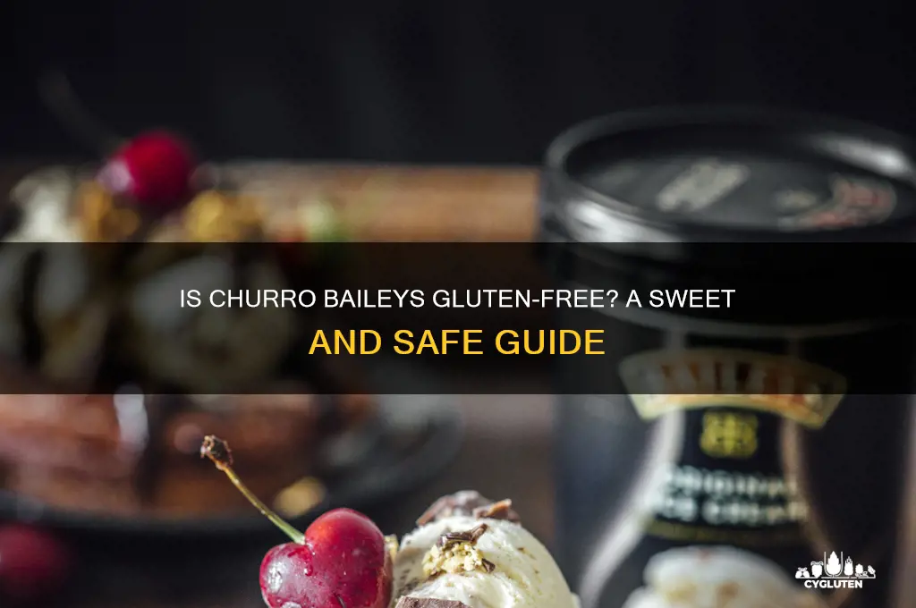 is churro baileys gluten free