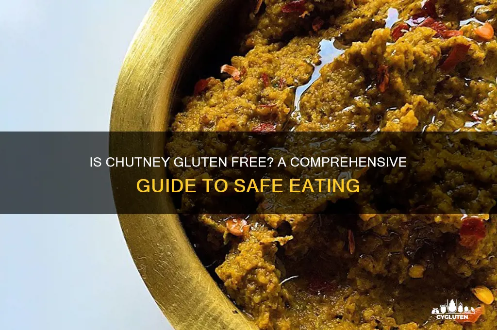 is chutney gluten free