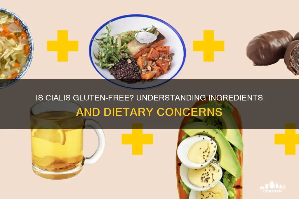 is cialis gluten free