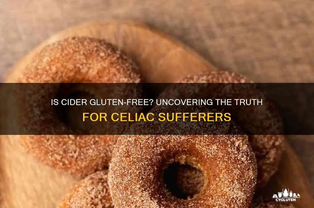 is cider gluten-free