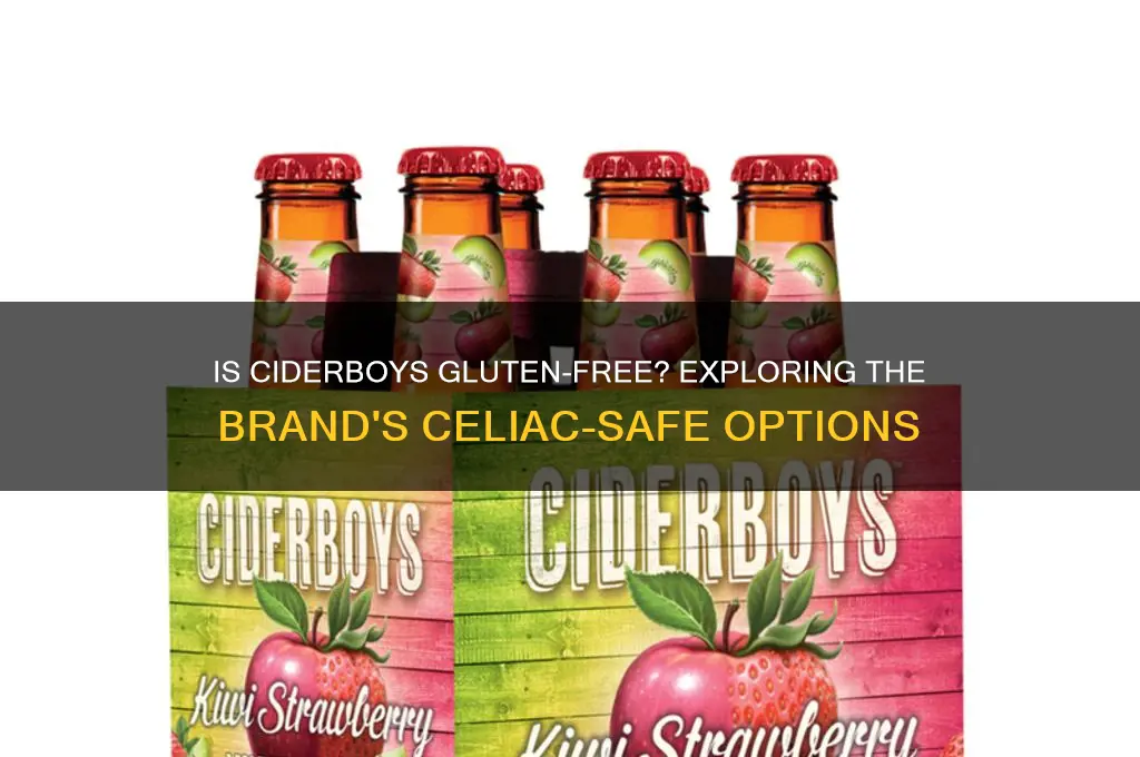 is ciderboys gluten free