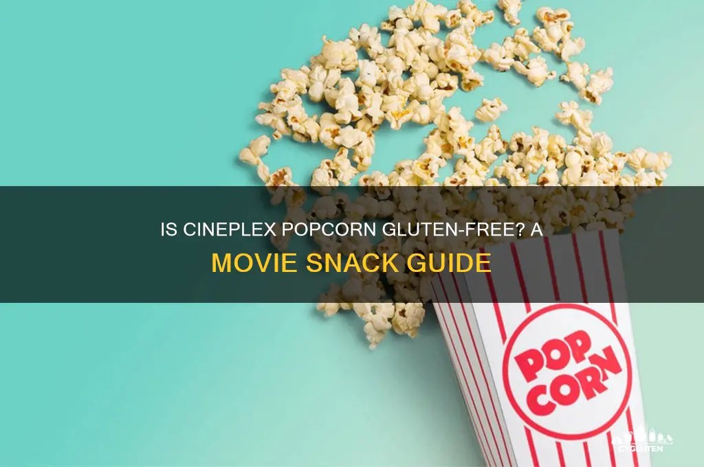 is cineplex popcorn gluten free