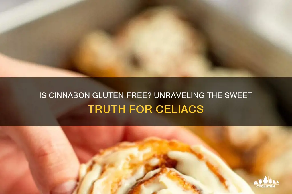 is cinnabon gluten free